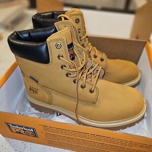 Timberland PRO Direct Attach 6" - Steel Safety Toe - Waterproof - 11.5 - Wheat